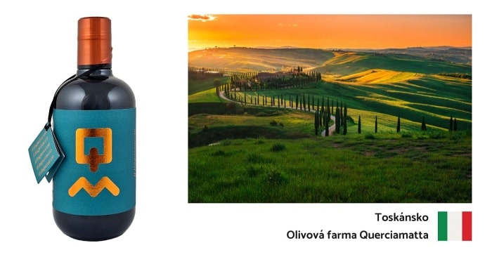 Toskánská olivová farma Querciamatta